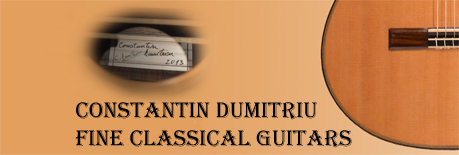 Gitarrenbauer Constantin Dumitriu